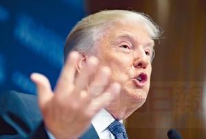 Donald Trump, the chairman and president of the Trump Organization, speaks at a National Press Club in Washington, Tuesday, May 27, 2014, about "Building the Trump Brand,"   (AP Photo/Manuel Balce Ceneta)