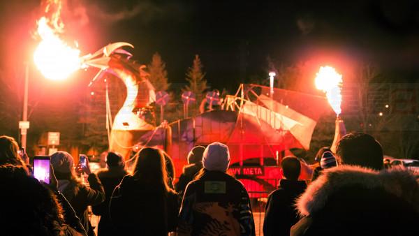 圖:多倫多彩燈節