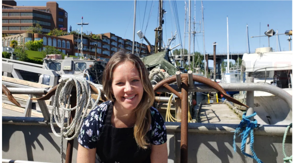 斯特貝爾表示,疫情讓漁民重新審視這個行業。 CBC/斯特貝爾提供