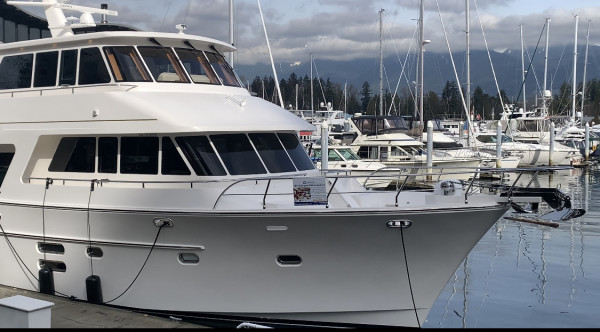 溫哥華國際遊艇展是加西最大的遊艇展覽。   張譽攝