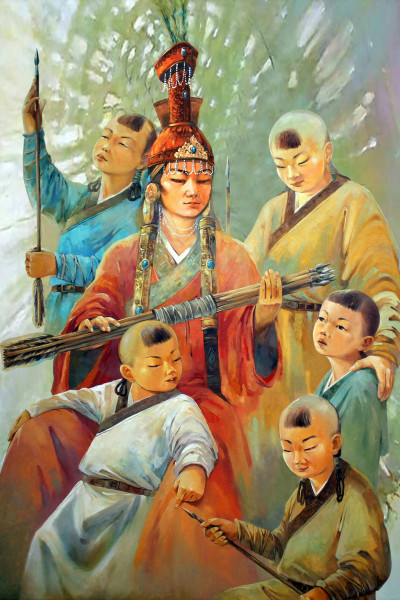 阿瓏古女王的故事