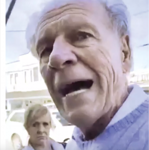 涉案男女被控行為不檢。視頻截圖 