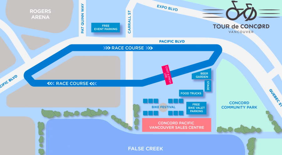 比賽賽道路線圖。協平世博提供