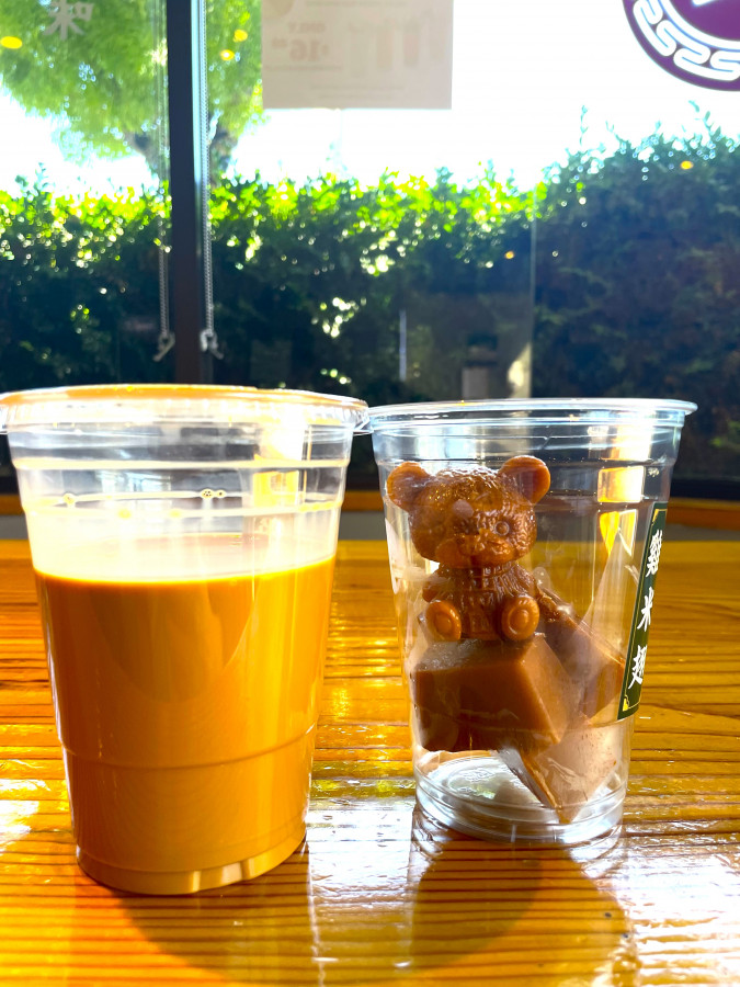 小熊冰塊奶茶。星島記者王弘樹攝