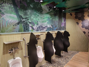 多倫多動物園的衛生間入圍名單。 Cintas Canada