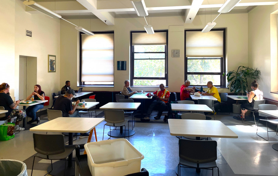 避暑中心的餐廳