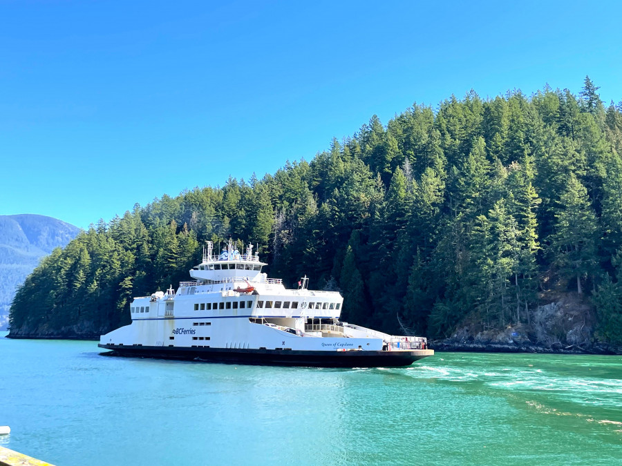 大溫來往寶雲島的渡輪。星島記者王弘樹攝