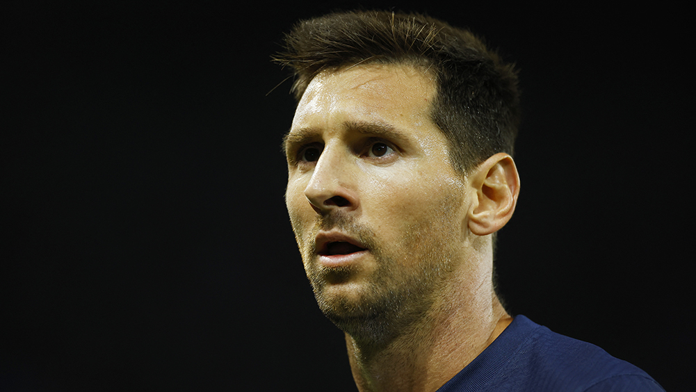 Soccer Football - Ligue 1 - Paris St Germain v AS Monaco - Parc des Princes, Paris, France - August 28, 2022 Paris St Germain's Lionel Messi during the match REUTERS/Christian Hartmann