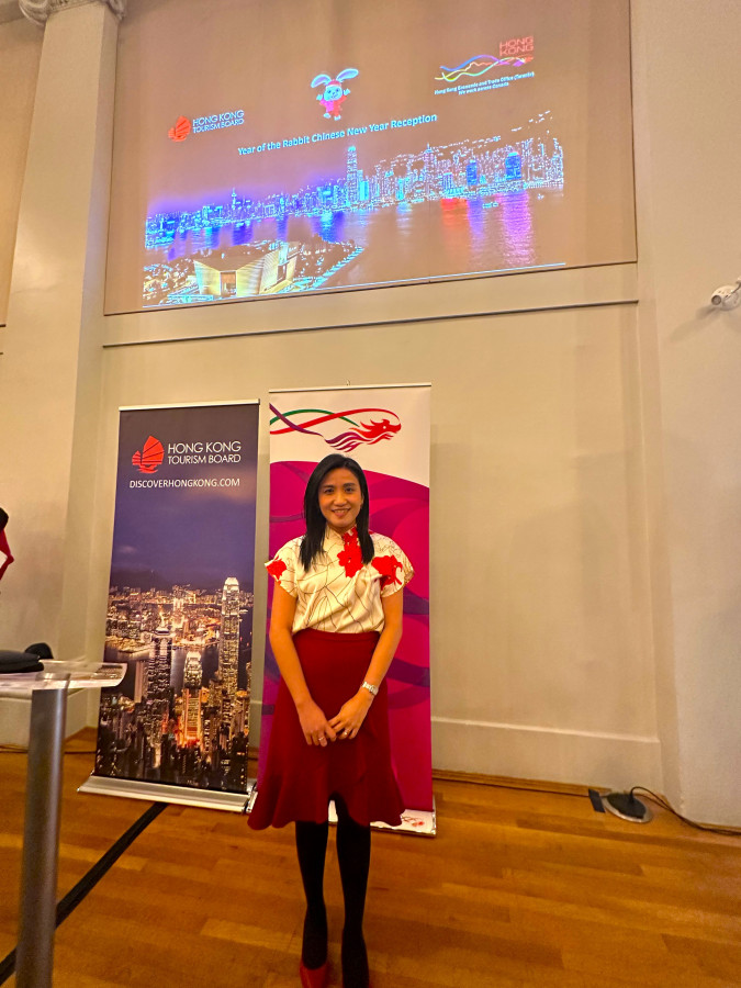 多倫多經貿辦處長巫菀菁。星島記者王弘樹攝