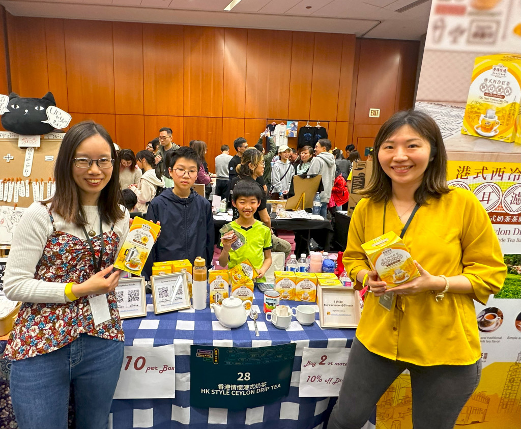 香記咖啡集團的港式奶茶店被搶購一空。星島記者王弘樹攝