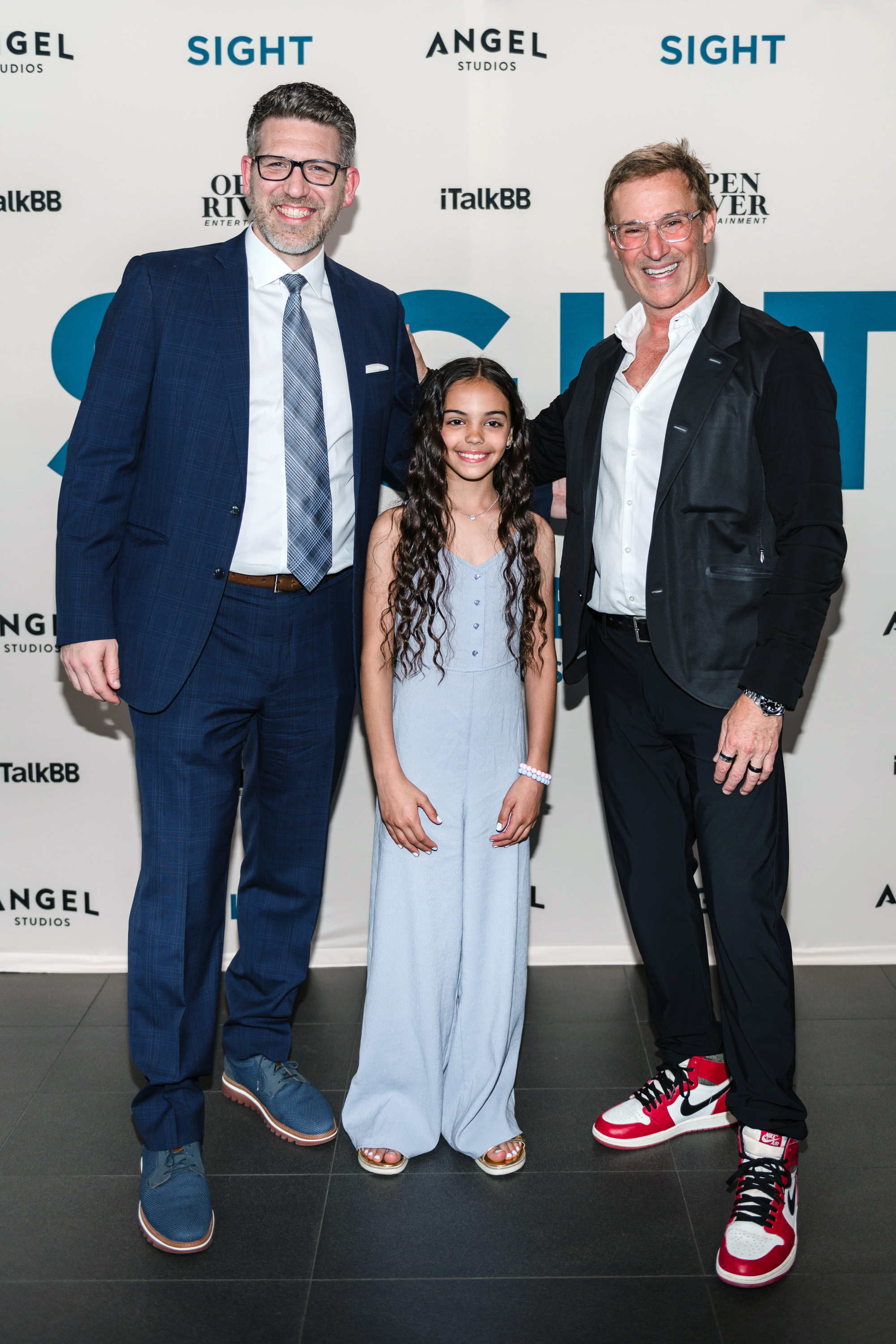 SIGHT 製片人David Fischer（左）、Mia Swaminathan （中）、製片人Darren Moorman（右） 