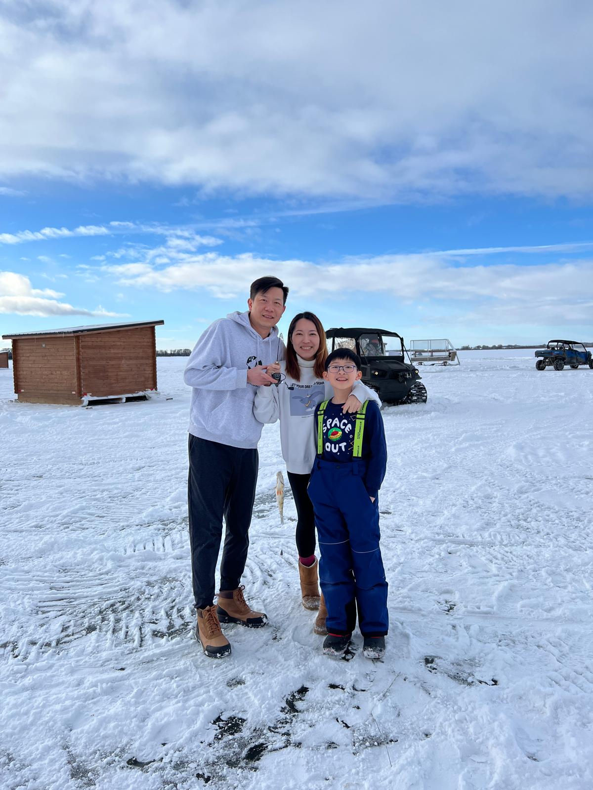 Ivan一家三口去年度過了加拿大的第一個冬天,仍需努力適應新生活。