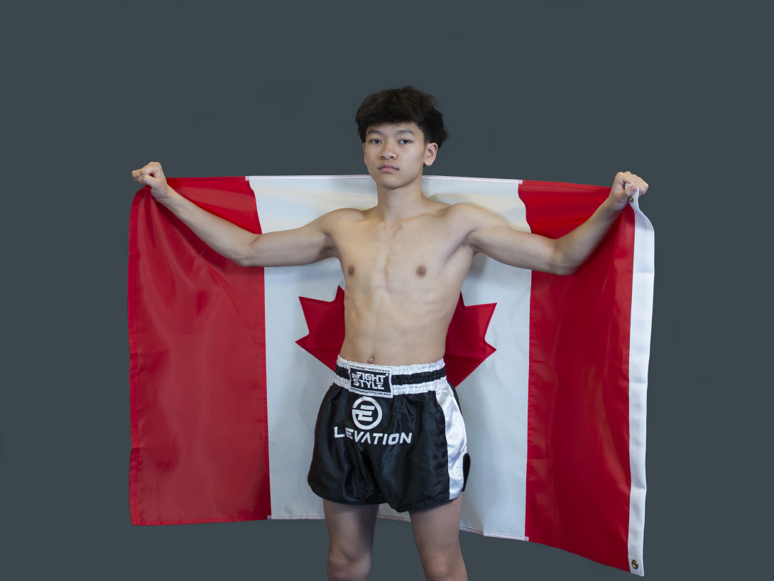 Issac 13歲已成為踢拳道(Kickboxing)國家青年隊。