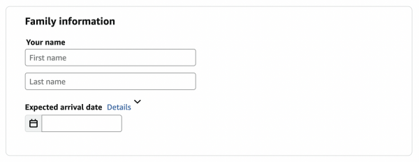 Amazon Baby Registry 