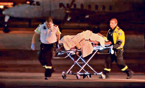 列治文山車禍 撞人後司機逃跑