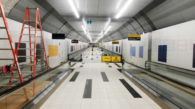 通往Billy Bishop機場步行隧道將於7月30日開放