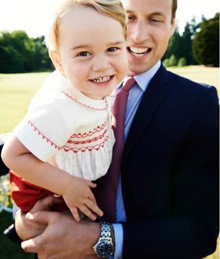 喬治小王子即將兩歲了 王室發新照預祝