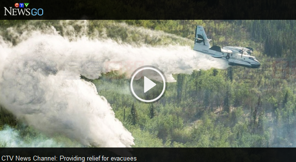 加國西部山火致數千人疏散高速封閉