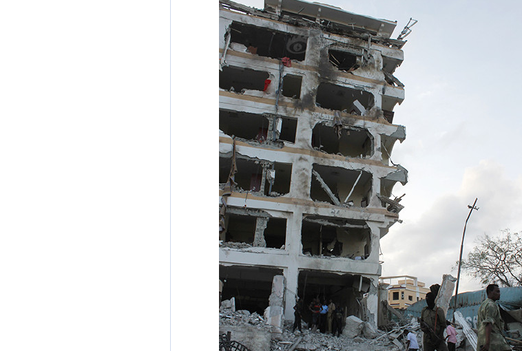 索馬里中國使館所在地爆炸 中國一武警罹難