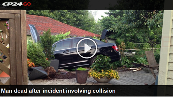 駕車撞上民宅并逃逸的司機在醫院宣告不治