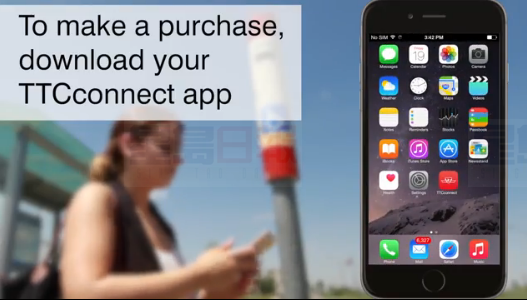 TTC新舉措：手機APP可購買乘車卡