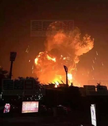 天津大爆炸50人遇難 明火熄滅才能確定原因