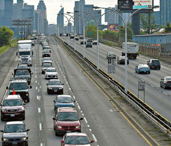 HOV車道將于週二上午停用