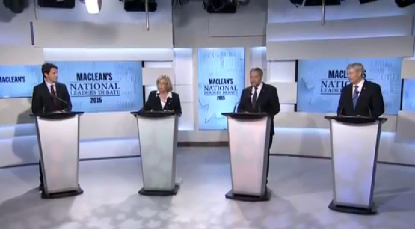 第一次辯論 哈珀經濟記錄遭抨擊