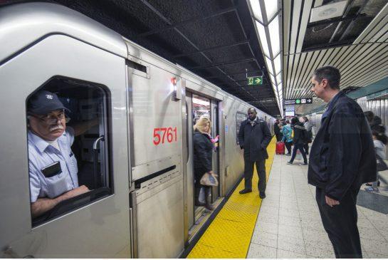 提醒：週日TTC地鐵提早到上午六點開始營運