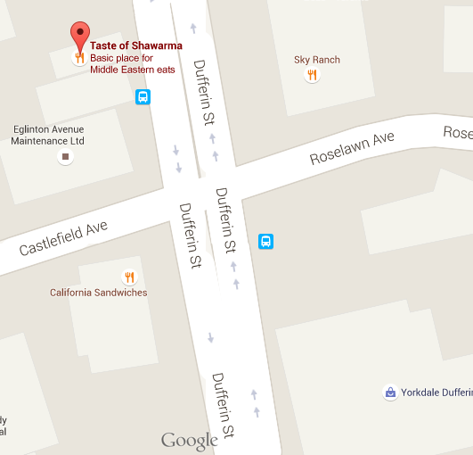 約克區一間餐館遭疑犯持槍搶劫