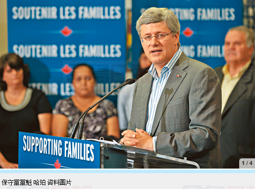 自由黨頻攻擊哈珀政府經濟表現不佳