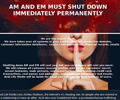 偷情網站：用戶電郵並無鏈接真實信息