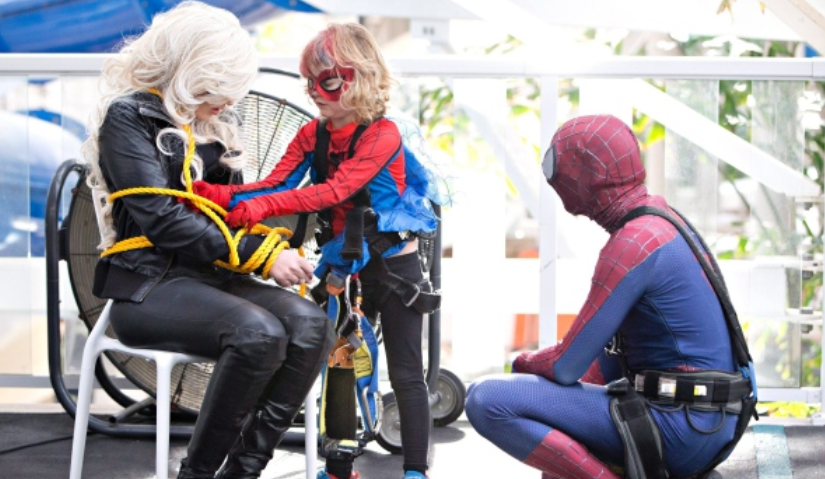 6歲癌症病人今天化身蜘蛛人拯救了艾蒙頓