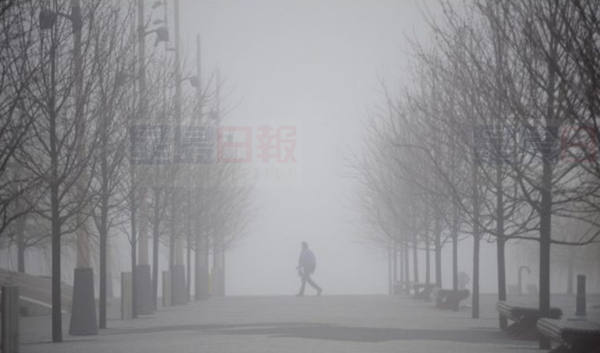 加環境部對大多地區發佈濃霧警報
