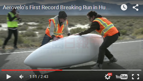 加拿大再破記錄 世界上最快的人力車(視頻)