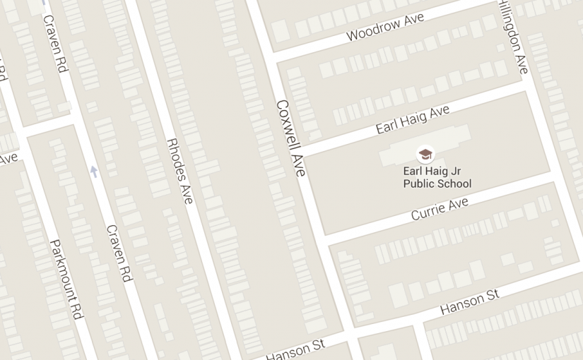 多倫多城東公立學校門口 小童被撞至重傷