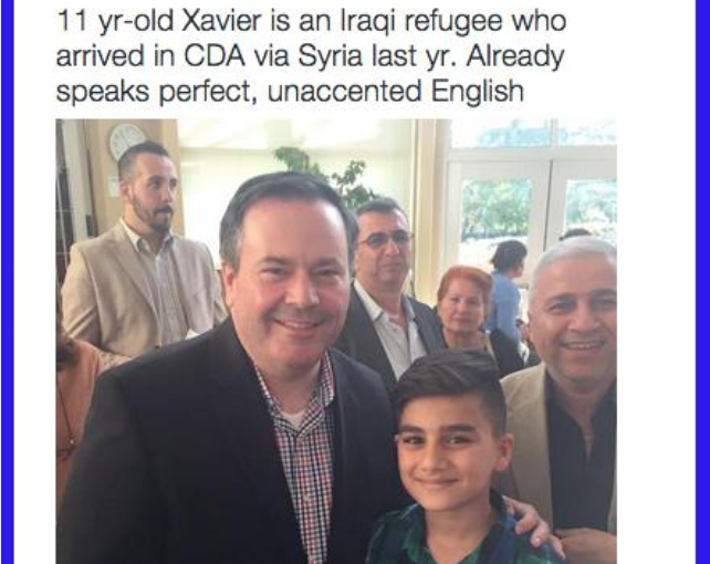 前移民部長康尼表揚難民小男孩英語沒口音 遭批