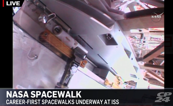 國際空間站首次太空行走 這裡可看現場直播