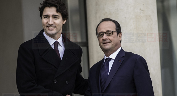 奧朗德：氣候問題是全球和平的關鍵