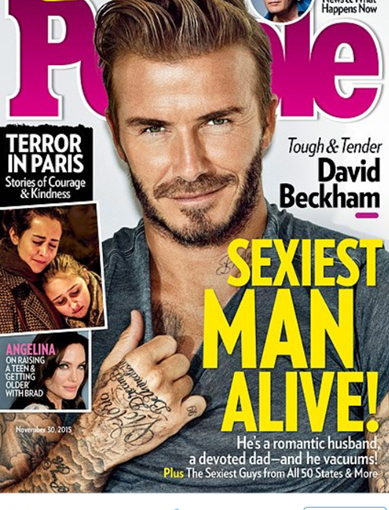 人物雜誌評出2015年最性感男士 原來是他