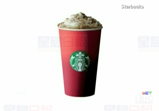 星巴克新聖誕杯惹爭議 特朗普呼籲抵制