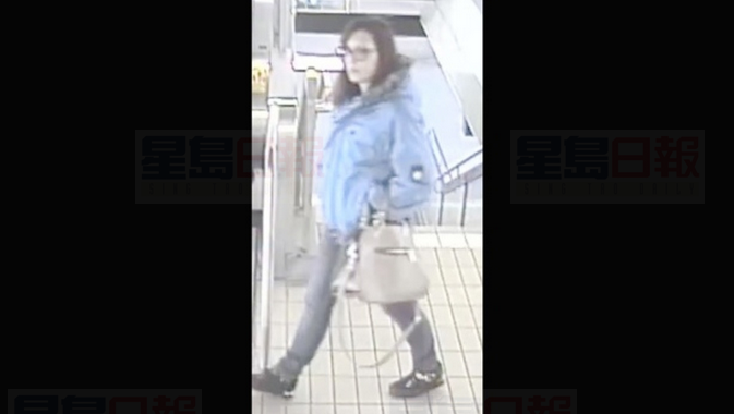 女子在輕軌列車上腳踢辱罵帶頭巾女孩