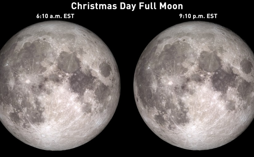 聖誕罕見滿月 全國最佳觀望時間見此