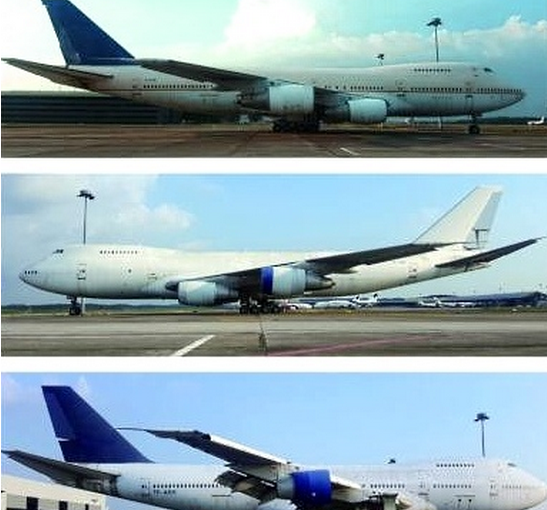 吉隆坡機場三架波音747找不到主人