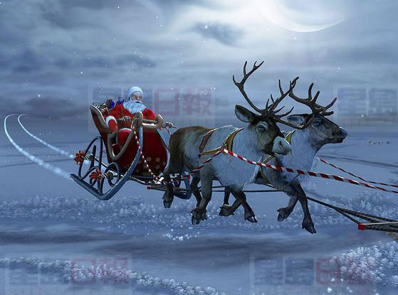 聖誕老人會在電視上接聽你的電話