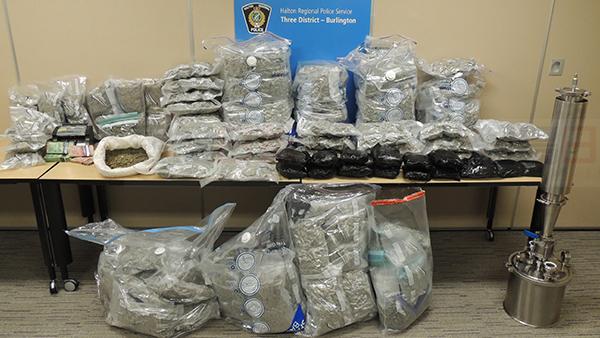 警方繳獲總值達65萬元的毒品 逮捕三人