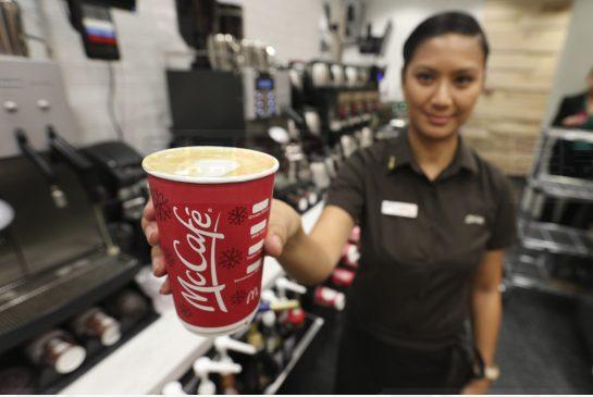 麥當勞在加開站立式咖啡店 首家位於聯合車站