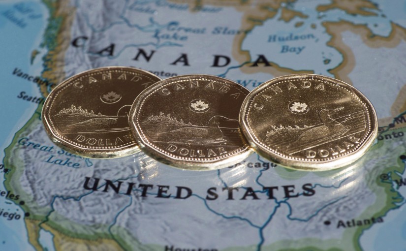 加元隔夜跌破 今早重上70美仙