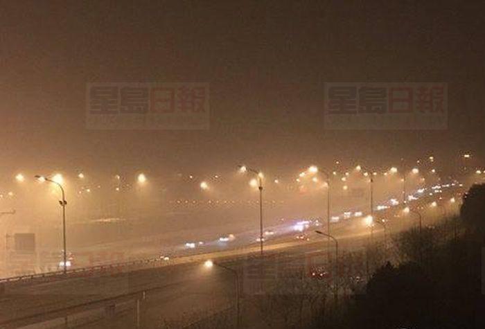 北京霧霾再來襲 又發重污染黃色警告