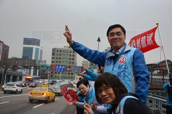 立委選舉國民黨潰敗 郝龍斌辭去副主席